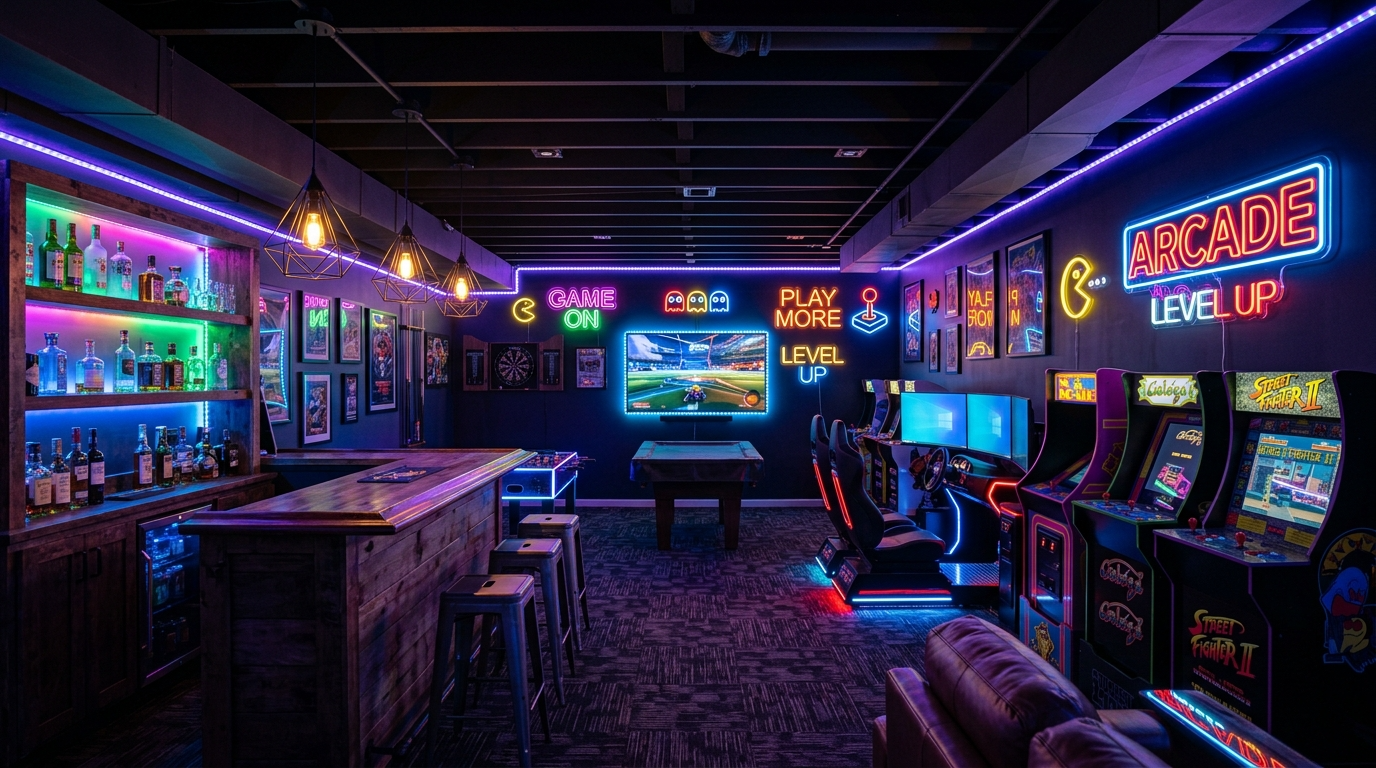 Add a statement fixture in one key zone for style